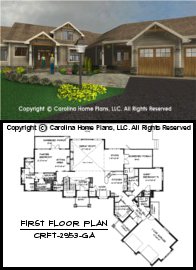 CRFT-2953 Floor Plan-3D Images