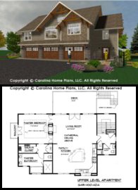GAR-1430 Floor Plan-3D Images