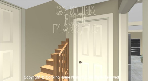 BS-1477-2715 3D Mudroom to Garage Apartment