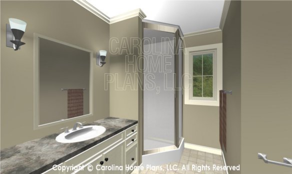 BS-1477-2715 3D Apartment Bath