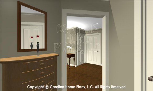 BS-1477-2715 3D Apartment Hallway to Foyer