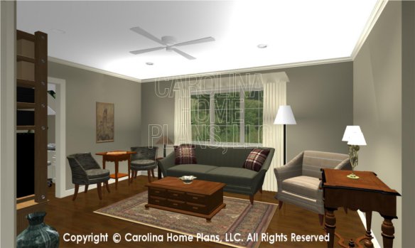 BS-1477-2715 3D Apartment Living Room