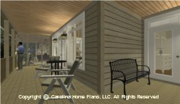 LG-2715 Large Porch House 
Plan