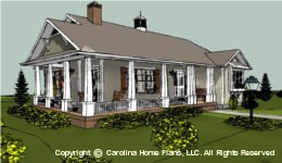 SG-1016 Veranda Porch 
Houseplan