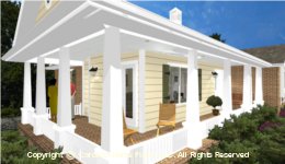 SG-1132 
Wrap-around Porch Houseplan