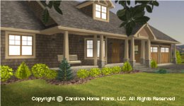 SG-1340 Front Porch 
Houseplan