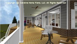 SP-3581 Wrap Around Porch House 
Plan