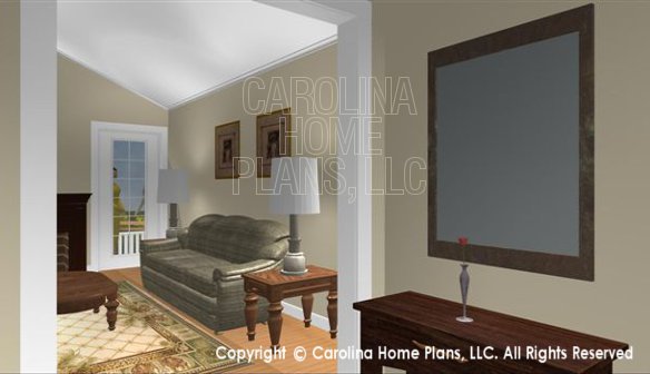 SG-1016 3D Entry Hall and Living Room