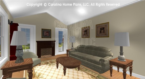 SG-1016 3D Living Room to Porch