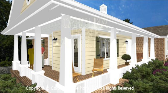 SG-1132 3D Wrap-around Porch