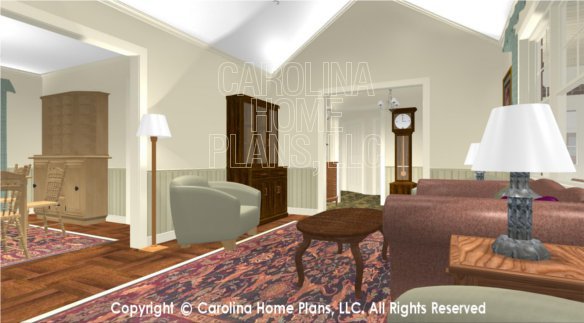 SG-1152 3D Living Room to Foyer