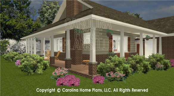 SG-1152 3D Wrap-around Porch