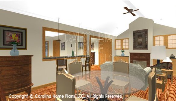 SG-1199 3D Dining-Living Room and Bar