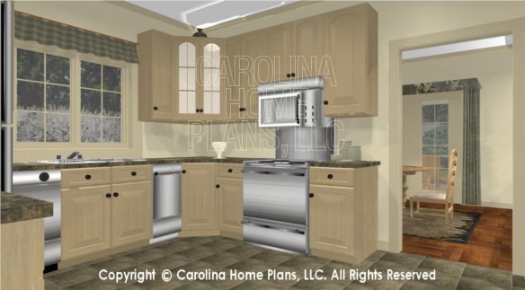 SG-1248 3D Kitchen to Dining Room