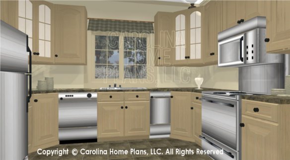 SG-1248 3D Kitchen