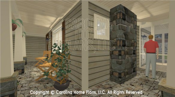 SG-1248 3D Wrap-around Porch