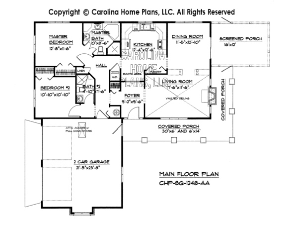 SG-1248 Main Floor Plan