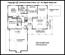 SG-1248 Main Floor Plan