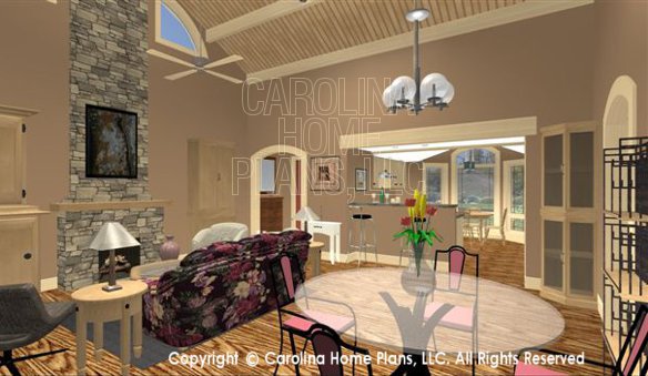 SG-1275 3D Great Room to Foyer