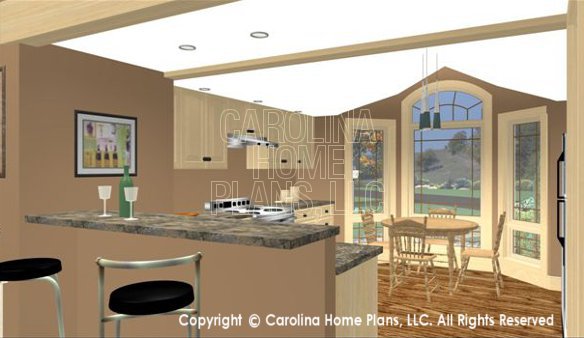 SG-1275 3D Kitchen Lunch Counter