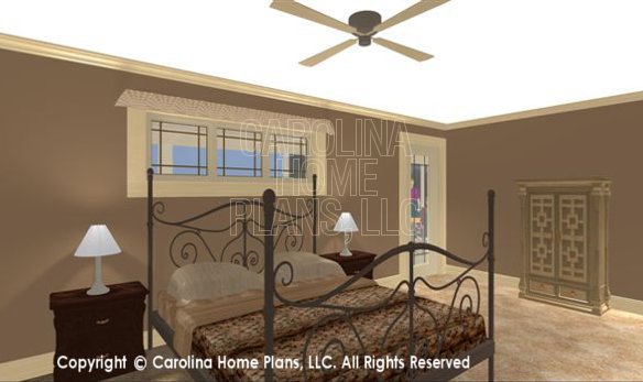 SG-1275 3D Master Bedroom to Porch