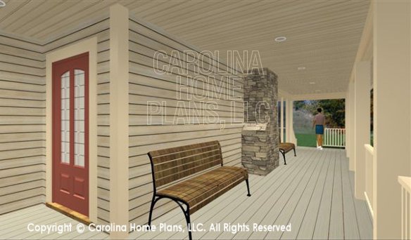 SG-1275 3D Wrap-Around Porch