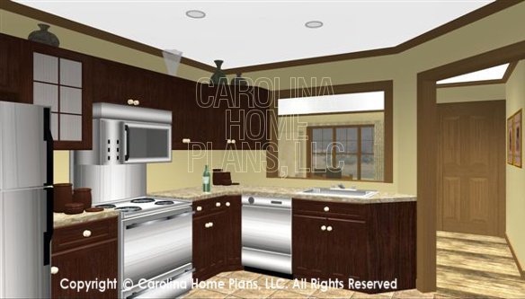 SG-1340 3D Kitchen