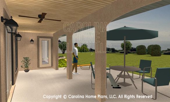 SG-1376 3D Covered Patio