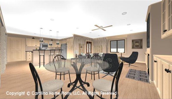 SG-1376 3D Dining to Foyer