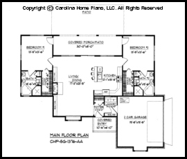 SG-1376 Main Floor Plan