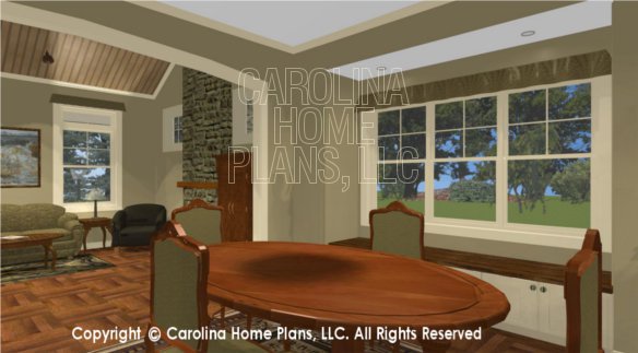 SG-1574 3D Dining Room Window Seat