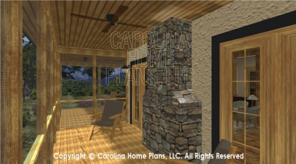 SG-1576 3D Screened Porch