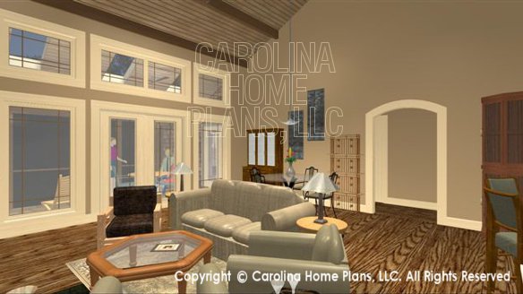 SG-1595 3D Great Room to Dining