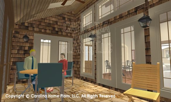 SG-1595 3D Screened Porch