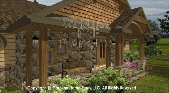 SG-1596 3D Front Porch
