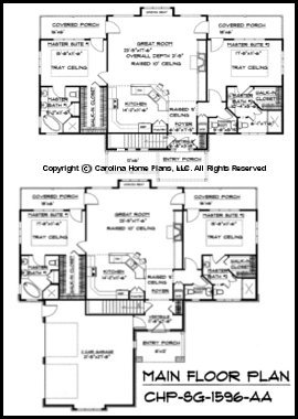 SG-1596 Main Floor Plan