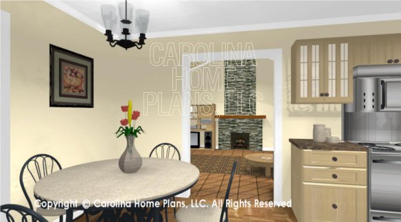 SG-1660 3D Dinette, Kitchen, Family Rm