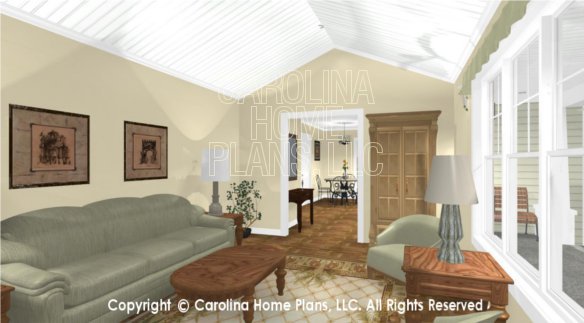 SG-1660 3D Living Room To Foyer