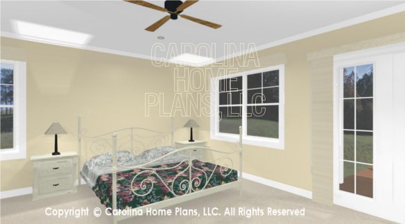 SG-1660 3D Master Bedroom