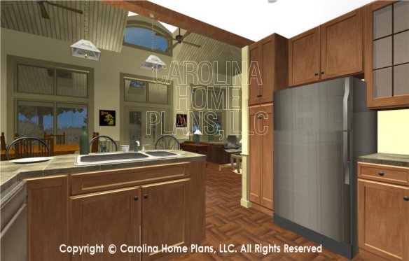 SG-1677 3D Kitchen To Great Room