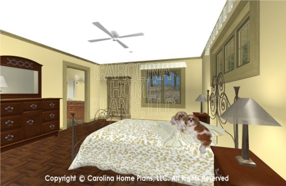 SG-1677 3D Master Bedroom to Bath