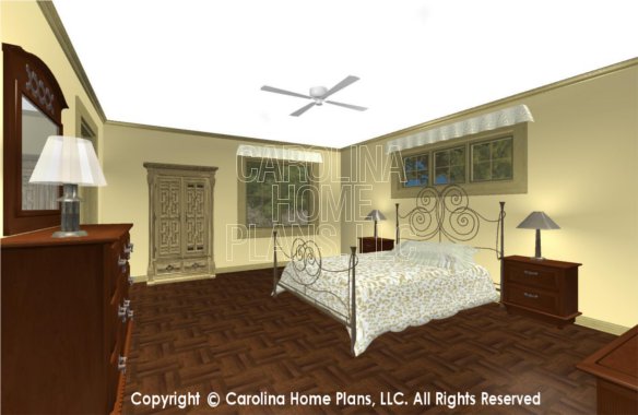 SG-1677 3D Master Bedroom
