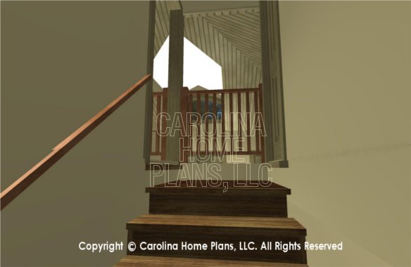 SG-1677 3D Stair Balcony