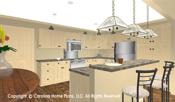 SG-1681 3D Kitchen Lunch Counter