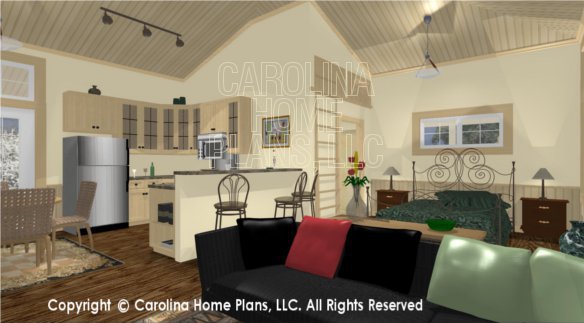 SG-576 Living Room to Kitchen