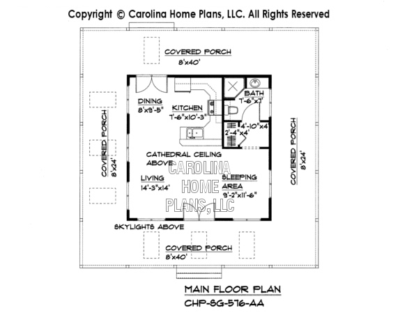 SG-576 Main Floor Plan