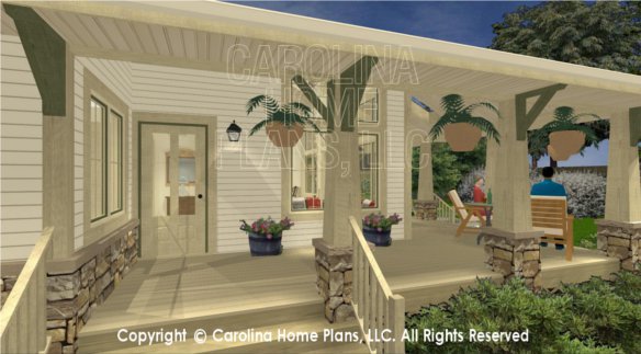 SG-979 3D Entry Porch View