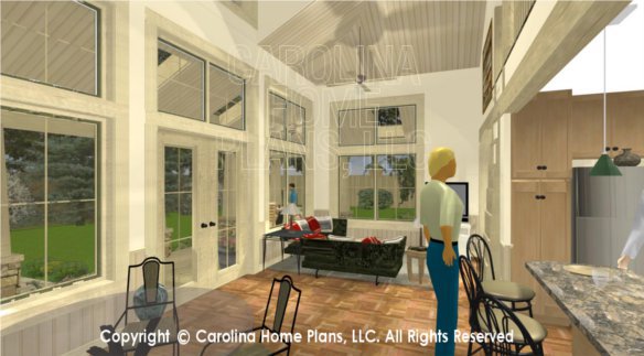 SG-979 3D Great Room TO Porch