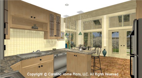 SG-979 3D Kitchen Lunch Counter to Dining
