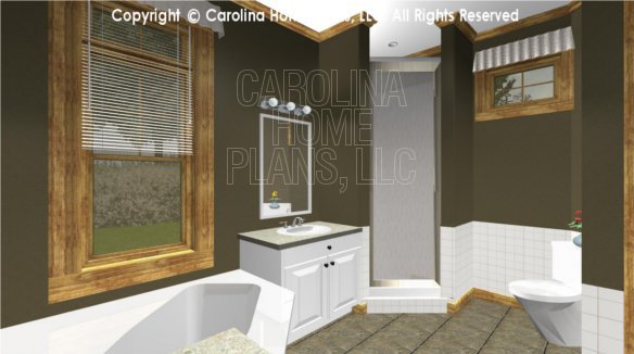 SG-981 3D Master Bath to Shower